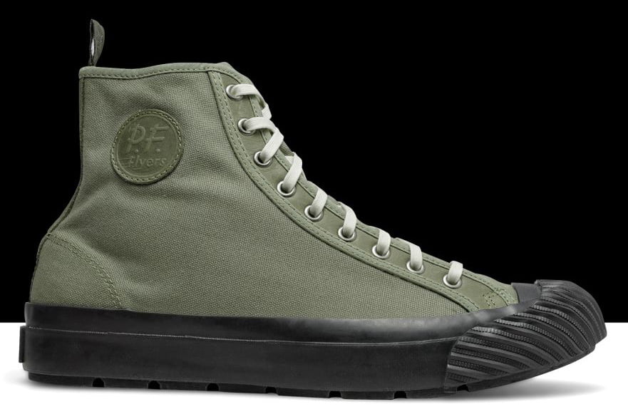 ＃ Todd Snyder x PF Flyers： 經典聯名軍事感滿點 Grounder Hi 5