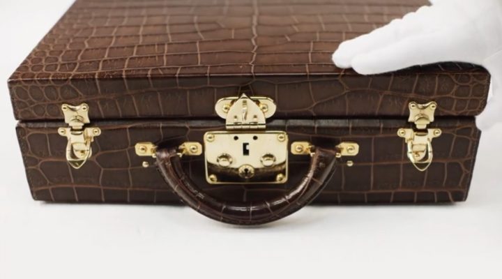 ＃ 文具控慎入：Louis Vuitton畫具箱、茶組老皮箱官方開箱影片