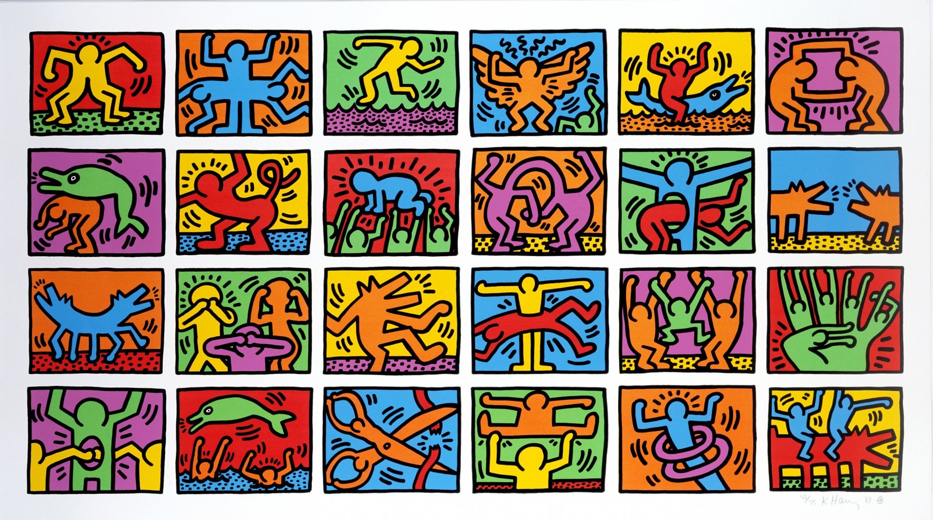 ＃ Keith Haring 名作首次來台：普普．塗鴉 凱斯哈林特展！ 43