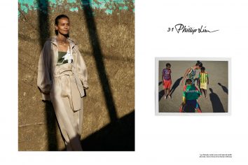 # Liya Kebede 拍攝品牌10周年 3.1 Phillip Lim：Stop & Smell the Flowers