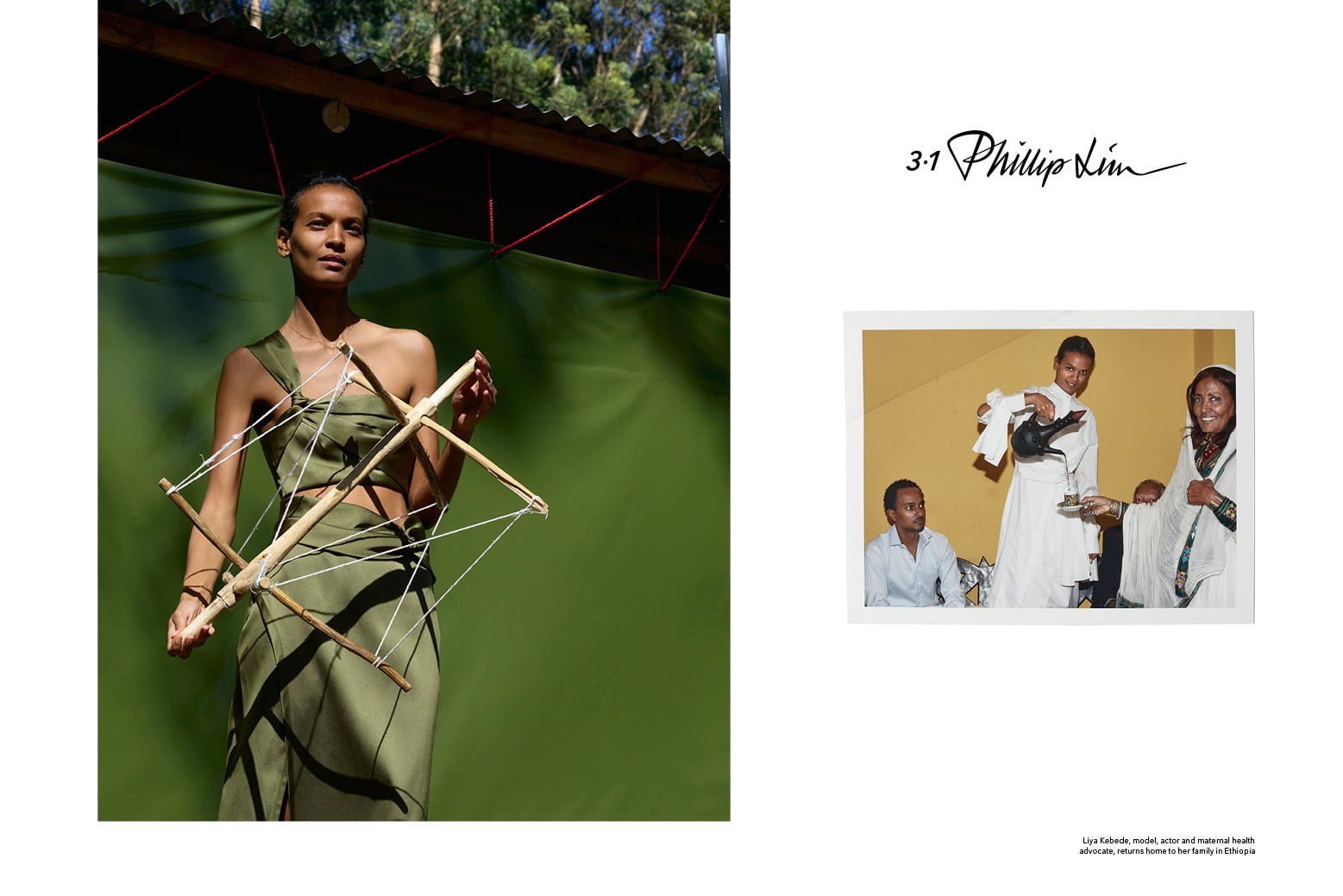 # Liya Kebede 拍攝品牌10周年 3.1 Phillip Lim：Stop & Smell the Flowers 92