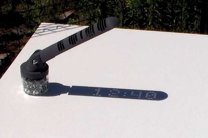 ＃ 結合古人智慧與現代科技的時鐘：利用太陽光影變化顯示時間的數字日晷 Digital Sundial 3