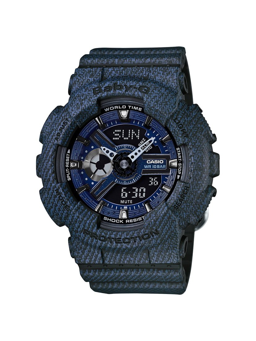 ＃ G-SHOCK & BABY-G 錶款也吹起Denim混搭：春季就用丹寧系藍調襯出品味！ 13