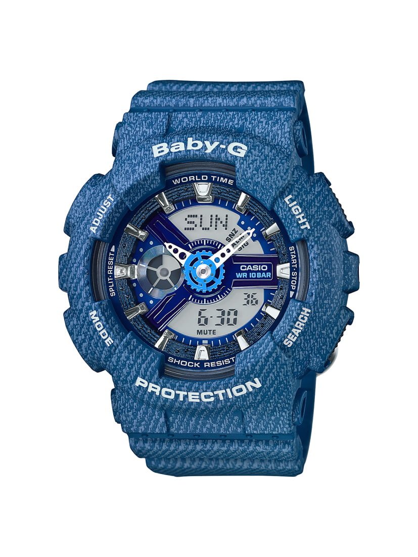 ＃ G-SHOCK & BABY-G 錶款也吹起Denim混搭：春季就用丹寧系藍調襯出品味！ 12