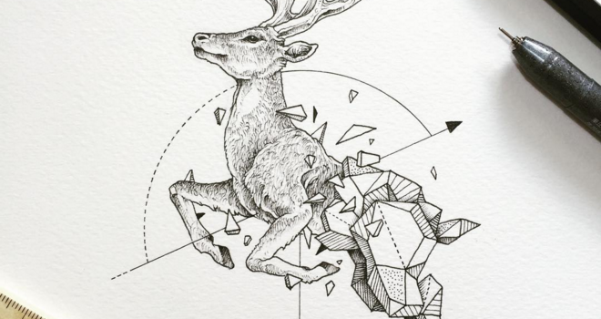 ＃ 從幾何中破殼而出，解放自由：進入克比・羅賽斯 Kerby Rosanes 的異想插畫世界