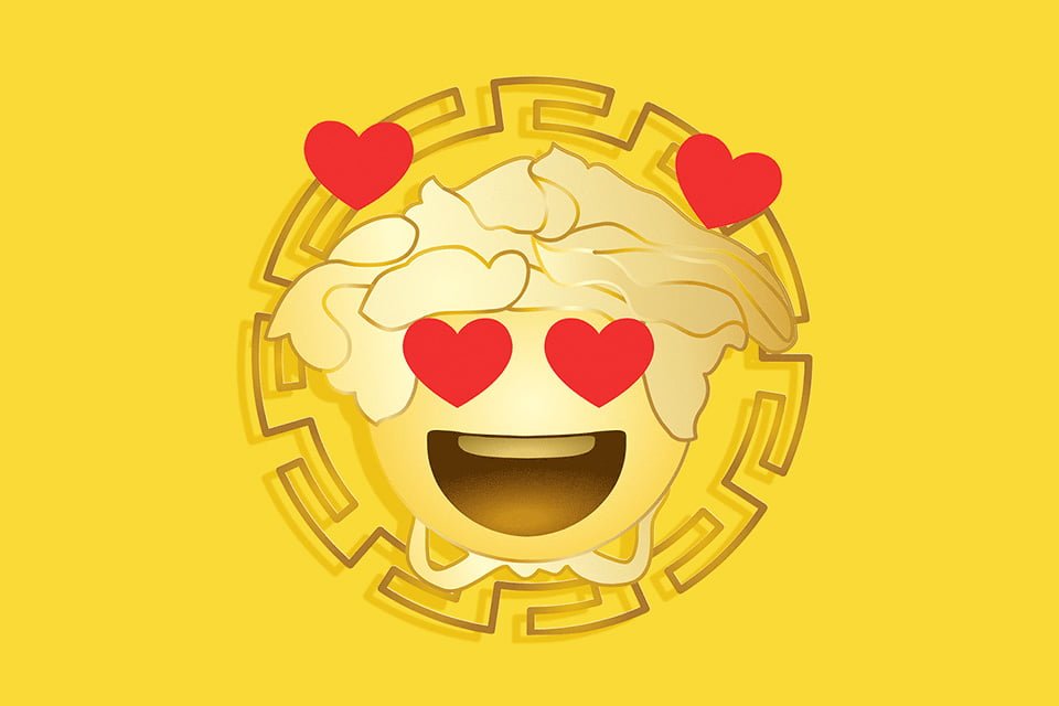 ＃ Versace 推出情人節 emoji Tee：讓專屬表情替你示愛 31