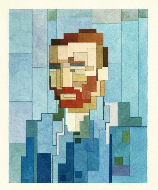 ＃ 這些水彩畫作要瞇著眼睛看： Adam Lister 汲取藝術作及流行文化的8位元水彩作品 8