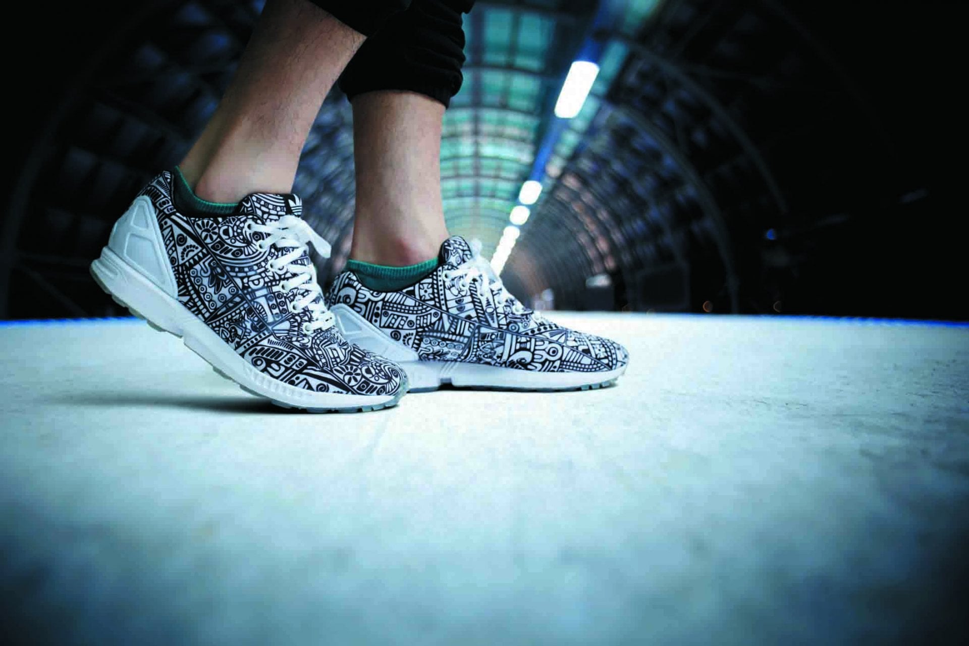＃ 充滿視覺藝術感的全新 ZX FLUX 鞋款：adidas Originals 推出全新Running概念系列 一場潮流風暴即將來襲！ 13