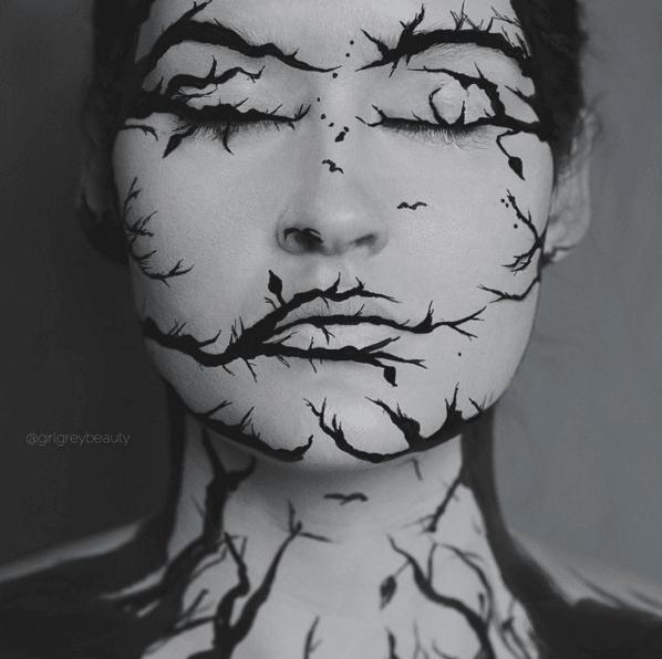 ＃ 最極致的唇妝藝術 ：看化妝師 Andrea Reed 把嘴唇當畫布畫出神奈川大波 17