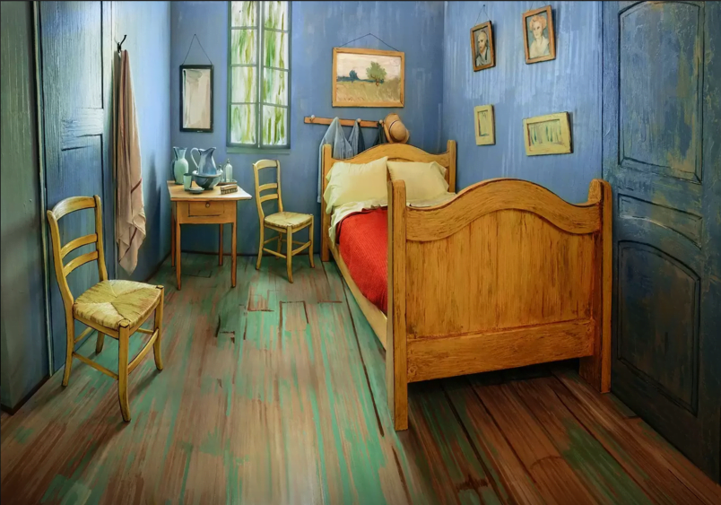 ＃ 比旅行更吸引人的肯定就是這房間了：梵谷畫作 Bedroom in Arles 不只可以看直接讓你入住 1