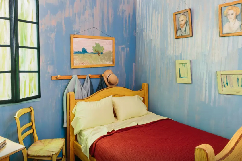 ＃ 比旅行更吸引人的肯定就是這房間了：梵谷畫作 Bedroom in Arles 不只可以看直接讓你入住 3