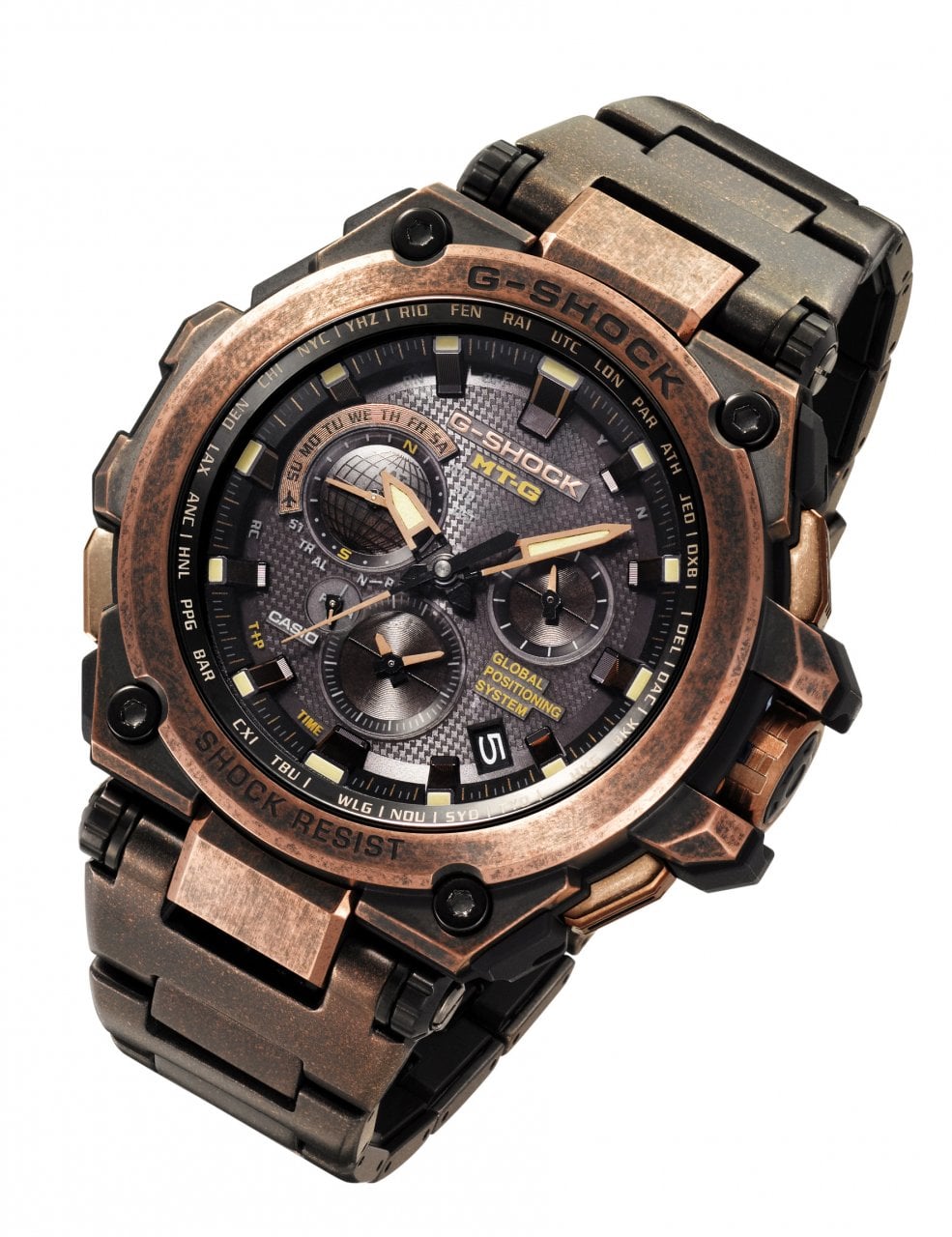 ＃ 卡西歐 CASIO BASELWORLD 2016 全系列重點錶款一覽：六大錶款 Global Time Sync 12