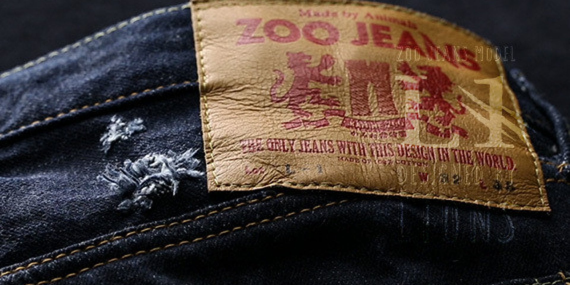 ＃ Zoo Jeans 讓老虎、獅子當設計師：這才是真正的獸爪牛仔褲！ 7