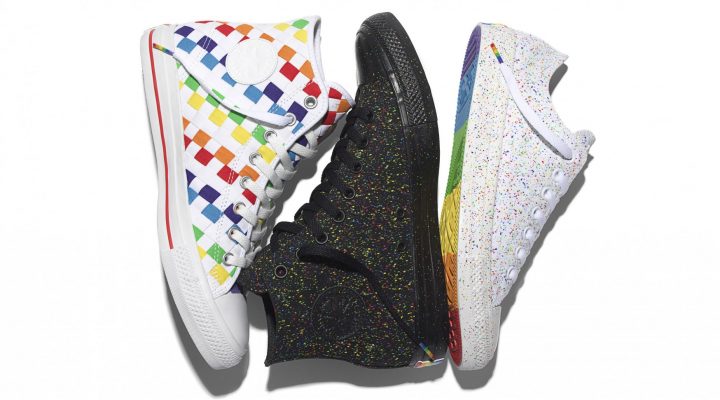 ＃ CONVERSE推出LGBT聲援鞋款：彩虹繽紛的Chuck Taylor