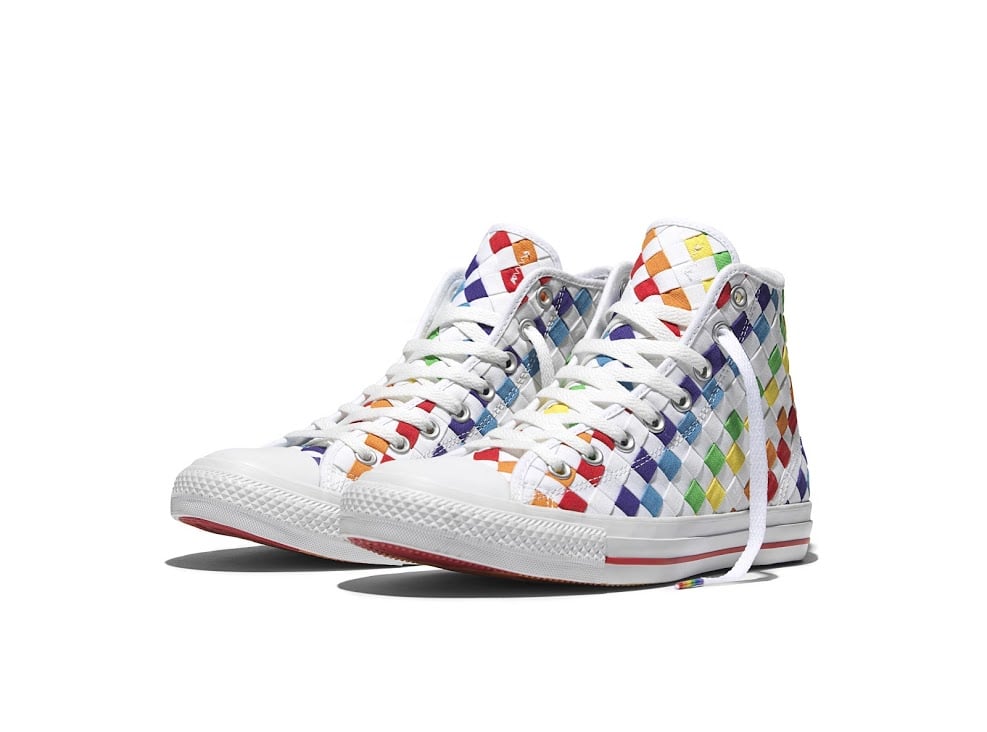 ＃ CONVERSE推出LGBT聲援鞋款：彩虹繽紛的Chuck Taylor 1