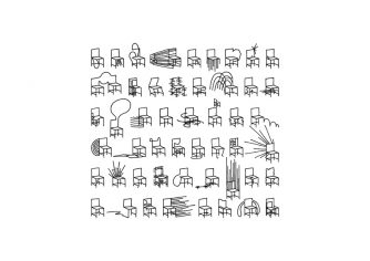 ＃ 50 Manga Chairs：從漫畫中穿越到現實，有著各種情緒的椅子