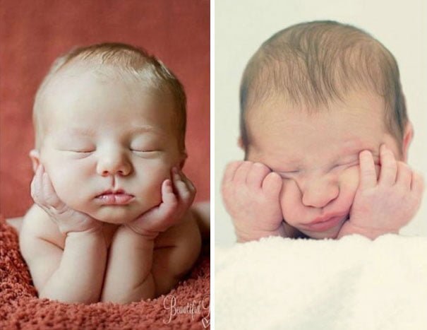 ＃ 要拍出可愛的寶寶照不簡單：來看看Pinterest上有趣的寶寶對比照吧！ 9