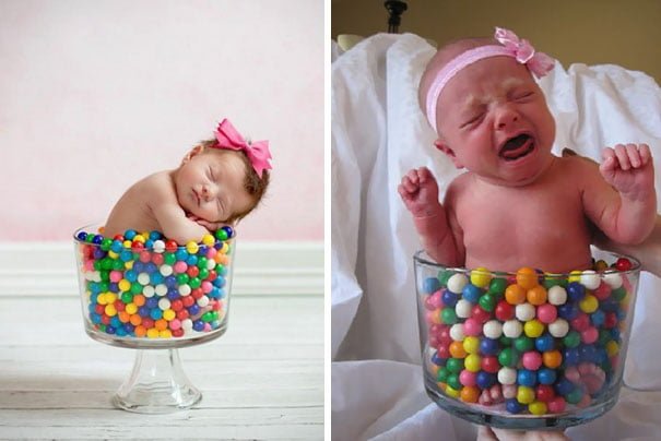 ＃ 要拍出可愛的寶寶照不簡單：來看看Pinterest上有趣的寶寶對比照吧！ 6