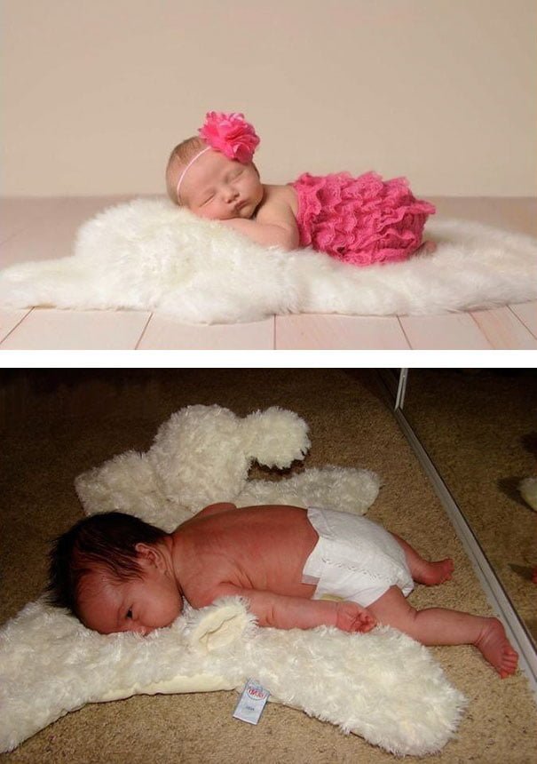 ＃ 要拍出可愛的寶寶照不簡單：來看看Pinterest上有趣的寶寶對比照吧！ 11