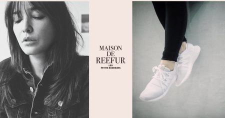 ＃ MAISON DE REEFUR X Adidas Originals： 日名模梨花全新聯名時髦白鞋
