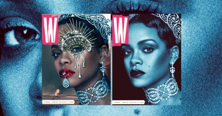 ＃ 《W》雜誌九月刊封面：找來Rihanna展現女王風範