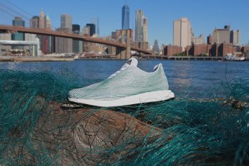 ＃ adidas X parley： 海洋廢棄物環保再生機能跑鞋