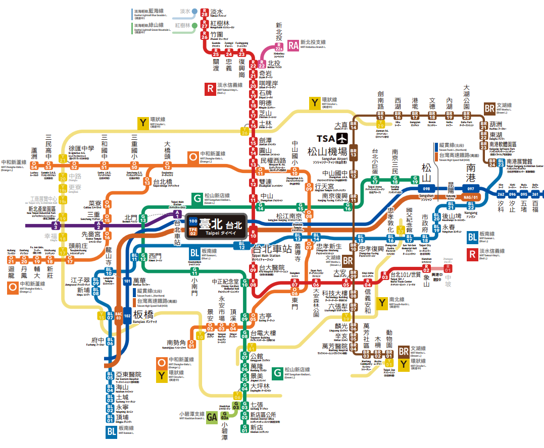 #日製「台灣鐵路路線圖」：將台灣所有鐵路一氣呵成串接集結！ 1