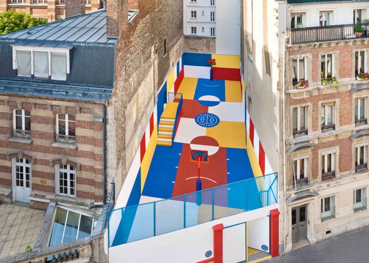 #走進如一幅畫的籃球場：巴黎的Pigalle籃球場 73