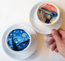 #拿鐵藝術：韓國咖啡師「李康斌」