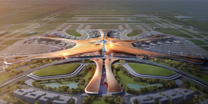 #一旦完成終端將成為世界上最大：北京新型國際機場