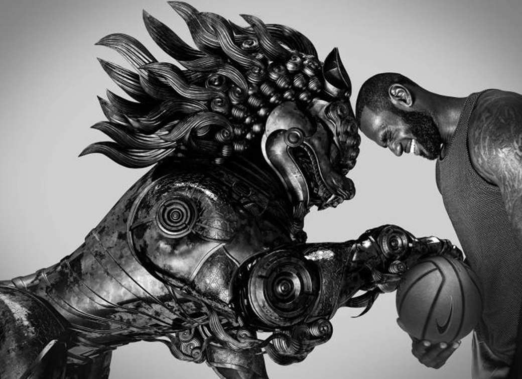 # 中西合併：時尚攝影師-陳漫 最新巨作「獅王 LEBRON JAMES」