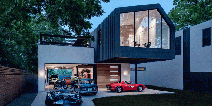 # 頂級夢幻車屋：Matt Fajkus Architecture 最新作品「 AUTOHAUS」