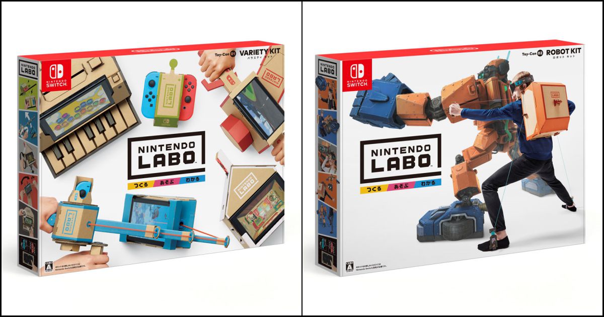 # Nintendo Switch Nintendo Labo：充滿創意的嶄新體感遊戲 1