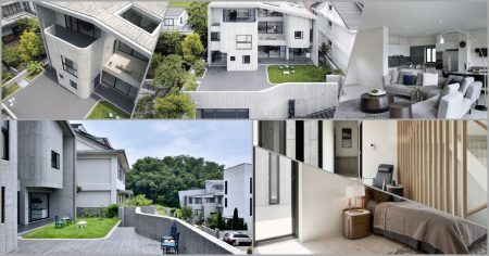 # 來自台灣建築設計 Yuan Architects：充滿柔和線調感的「HOUSE S」住宅