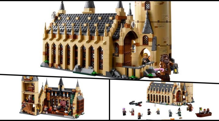 #  LEGO × Harry Potter：推出 霍格華茲學院「Hogwarts Great Hall」樂高積木