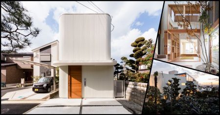 # 日本大阪「Melt」居家建築：強調室內室外融合的綠色設計