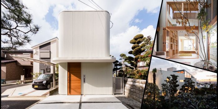 # 日本大阪「Melt」居家建築：強調室內室外融合的綠色設計