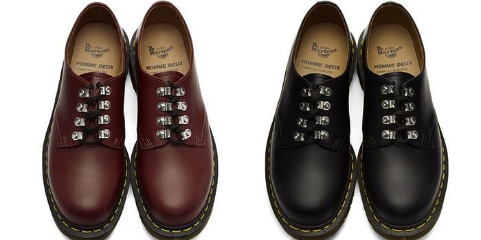 # COMME des GARÇONS HOMME DEUX × Dr. Martens：保留1861鞋款的經典