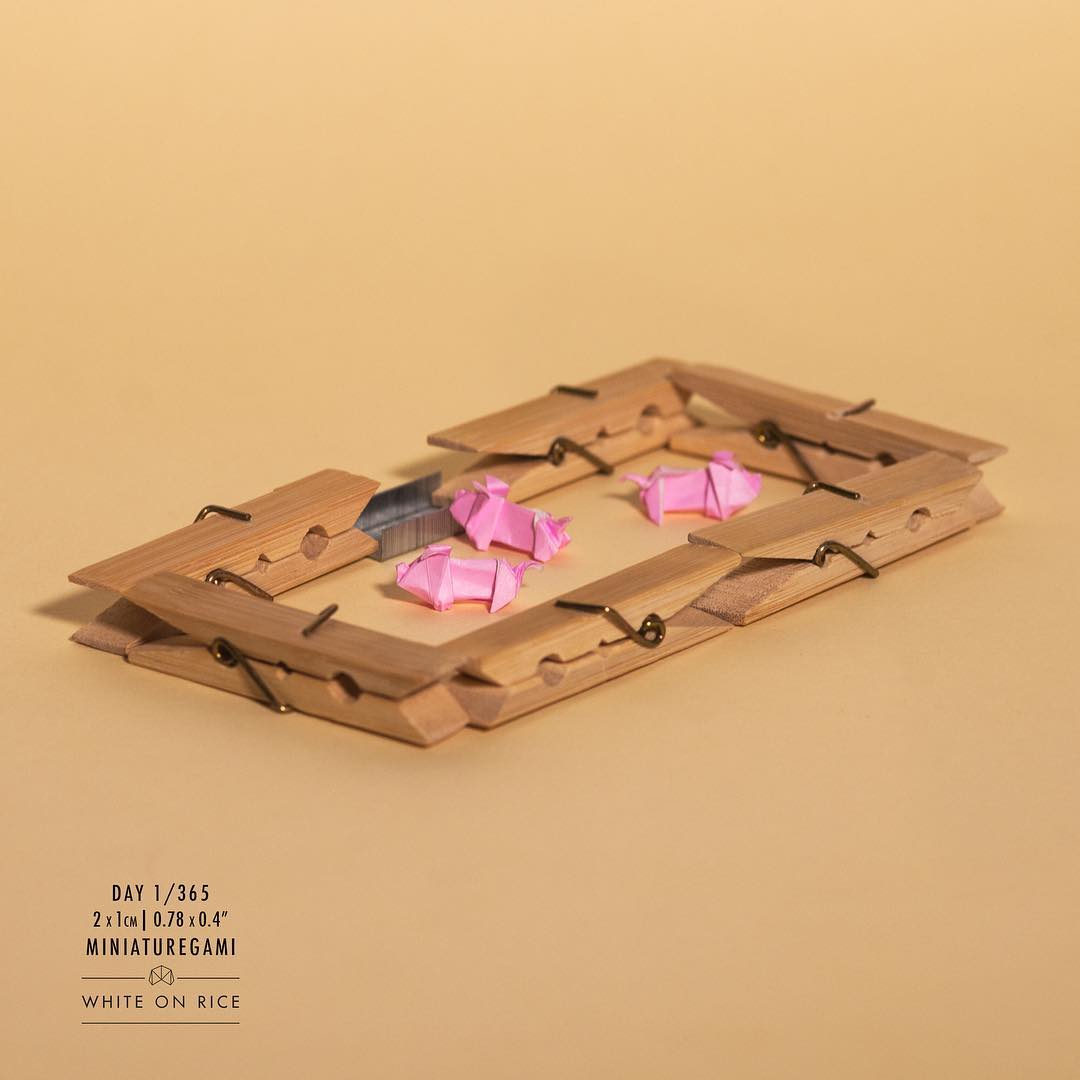 # A 365 day origami Instagram project：帶來滿滿療癒感的摺紙藝術照 2