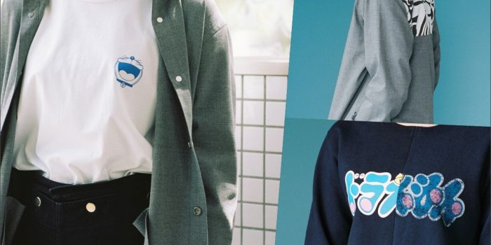 # 日本實驗服飾品牌 ALOYE × 國民動畫 哆啦 A 夢：推出異次元跨越聯名系列。
