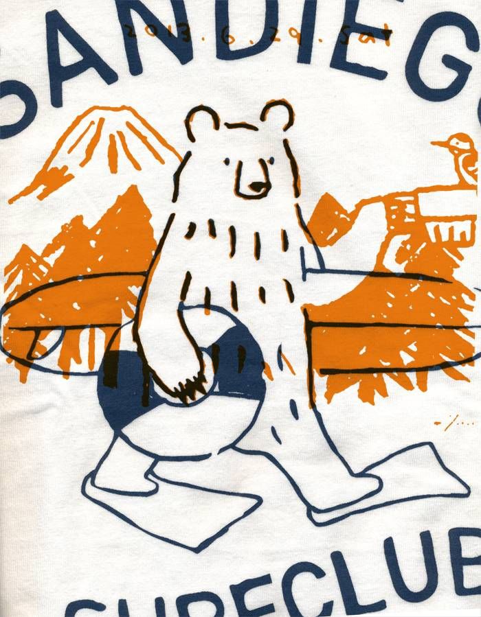 # BEAMS 爆發抄襲插畫家作品疑雲：「熊衝浪 T-shirt」疑似高旗将雄多年前作品 5