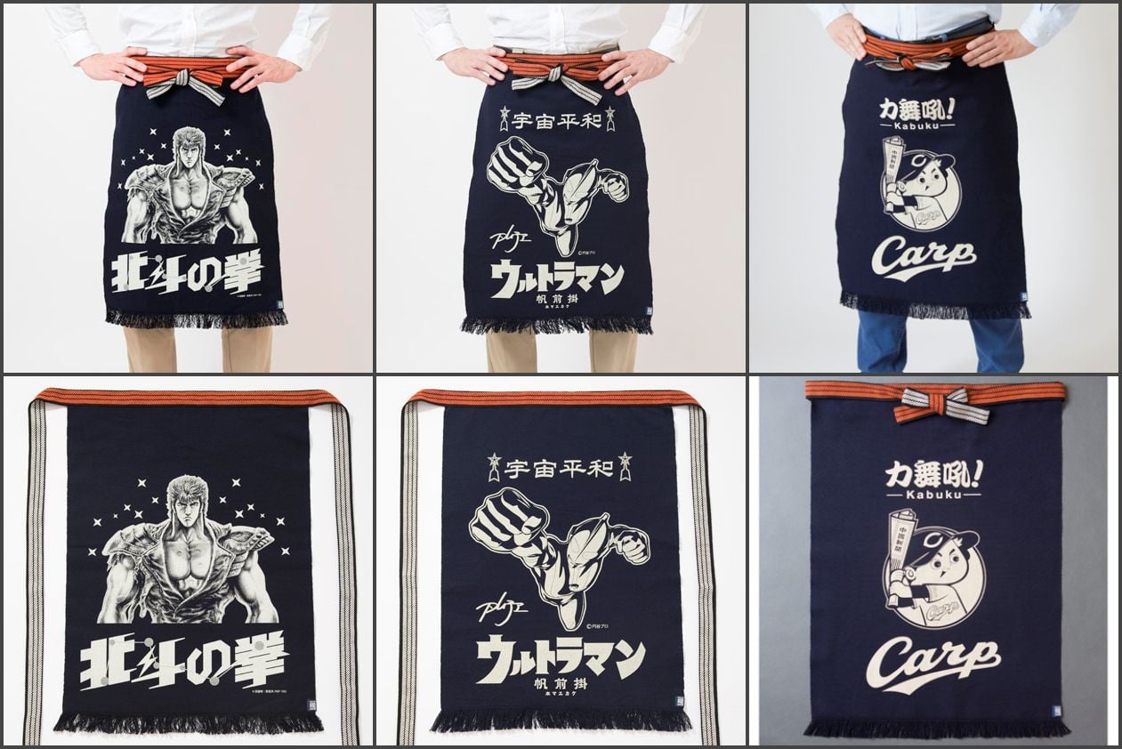 # 有如穿著日式圍裙的創意包裝：日本傳統圍裙染上新創包裝點子 7