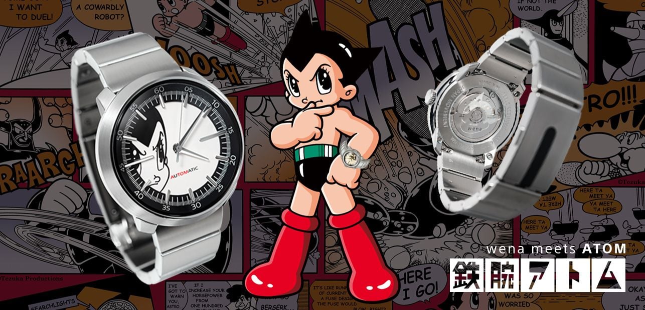 # 手塚治虫「誕生90周年紀念」聯名限定錶款：SONY wena wrist pro 混合智慧型手錶 2