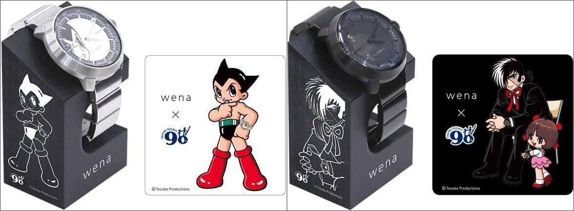 # 手塚治虫「誕生90周年紀念」聯名限定錶款：SONY wena wrist pro 混合智慧型手錶 6