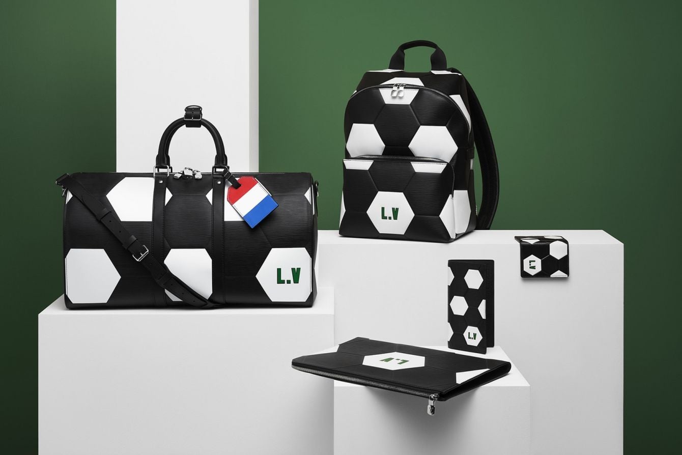 # LV 知名精品包品牌 × 世界盃足球賽：推出 2018 世界盃皮革包袋系列 1