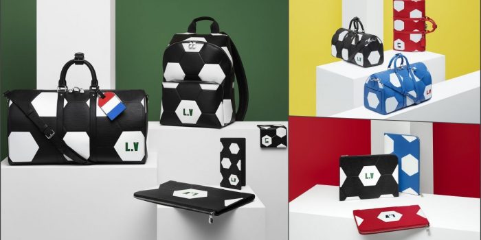 # LV 知名精品包品牌 × 世界盃足球賽：推出 2018 世界盃皮革包袋系列