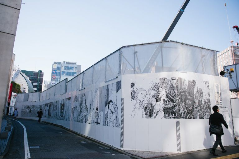 # 渋谷知名百貨 PARCO × 大友克洋：活用工事用外牆建構展現新《AKIRA》世界觀圖騰 5