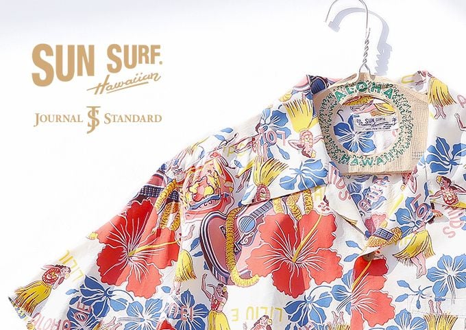 # SUN SURF × JOURNAL STANDARD：日製 50 年代復古夏威夷衫登場上市 1