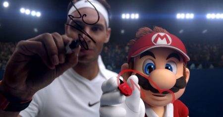 # 超級瑪利歐最新作轉戰網球體感遊戲：對決球王納達爾