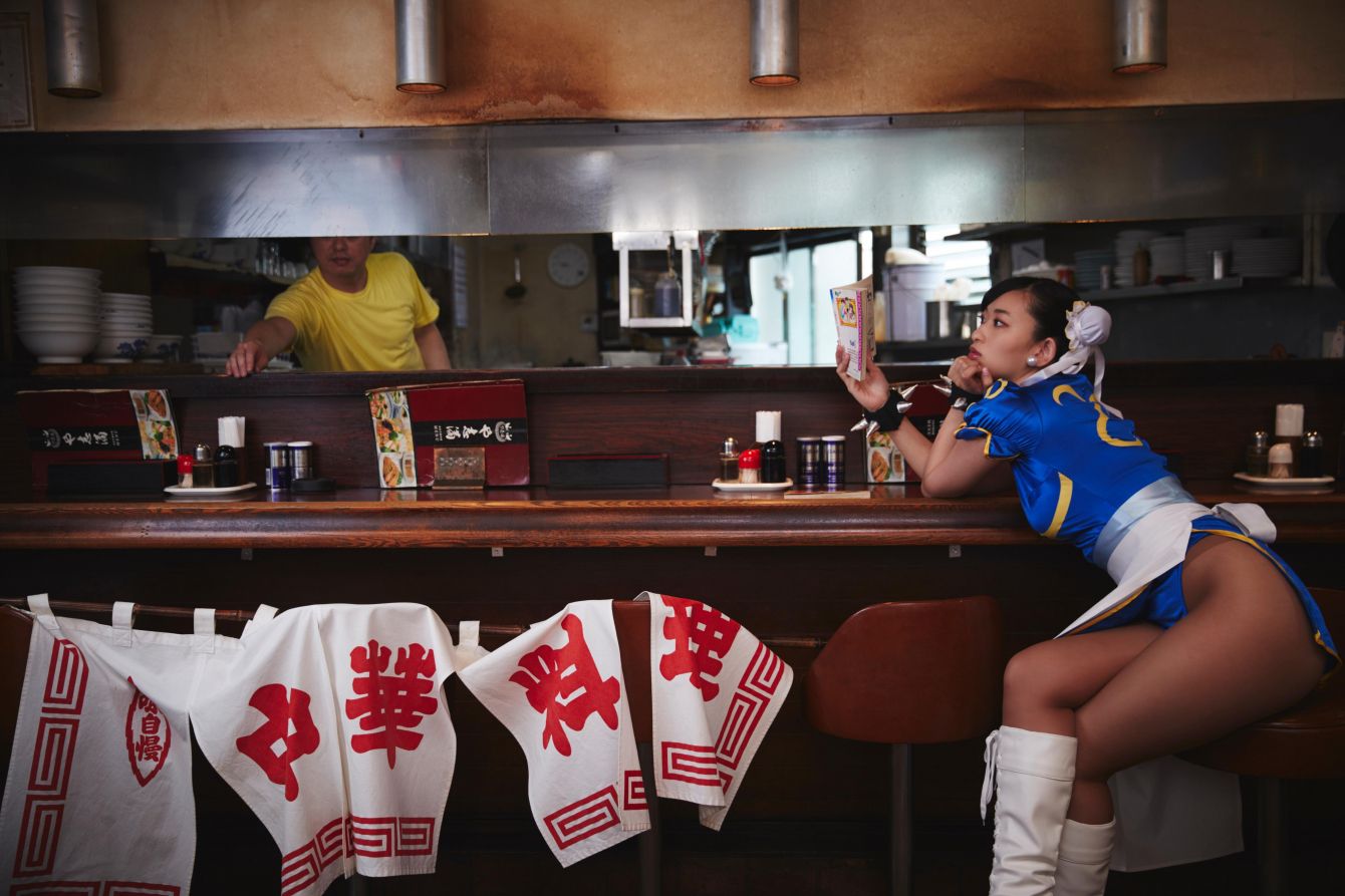 # 快打旋風的春麗來為你介紹中華料理屋：來自日本 Redbull【Cosplay 妄想寫真館】企劃 1